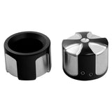 TCMT Black Rear Axle Nut Cap Cover Fit For Harley Sportster '14-'20 Softail '09-'20 - TCMT