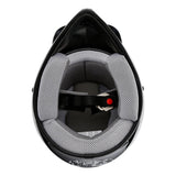 TCMT Black Skull Youth Kids DOT Motocross Off-Road Helmet - TCMT