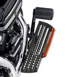 TCMT Black&Orange Driver Rider Footboard Kit Fit For Harley Fat Boy 114 FLFBS '18-'21 - TCMT