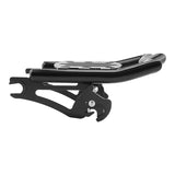 TCMT Black/Chrome Luggage Rack Fit For Harley Touring '09-'25 - TCMT