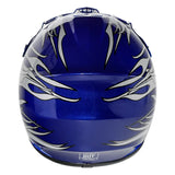 TCMT Blue Flame Youth Kids DOT Motocross Off-Road Helmet - TCMT