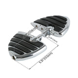 TCMT Chrome Male Mount-Style Foot Rests FootPegs Fit For Harley - TCMT