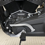 TCMT Chrome Mid Controls Shift Side Set Fits For Harley Sport Glide Fat Bob '18-'23 - TCMT