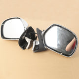 TCMT Chrome Turn Signal Integrated Rear View Side Mirrors Fit For Honda Goldwing GL 1800 2001-2017 - TCMTMOTOR