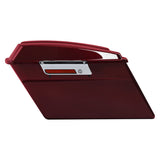 TCMT Deep Red Hard Saddlebags Fit For Harley Touring '94-'13 - TCMT