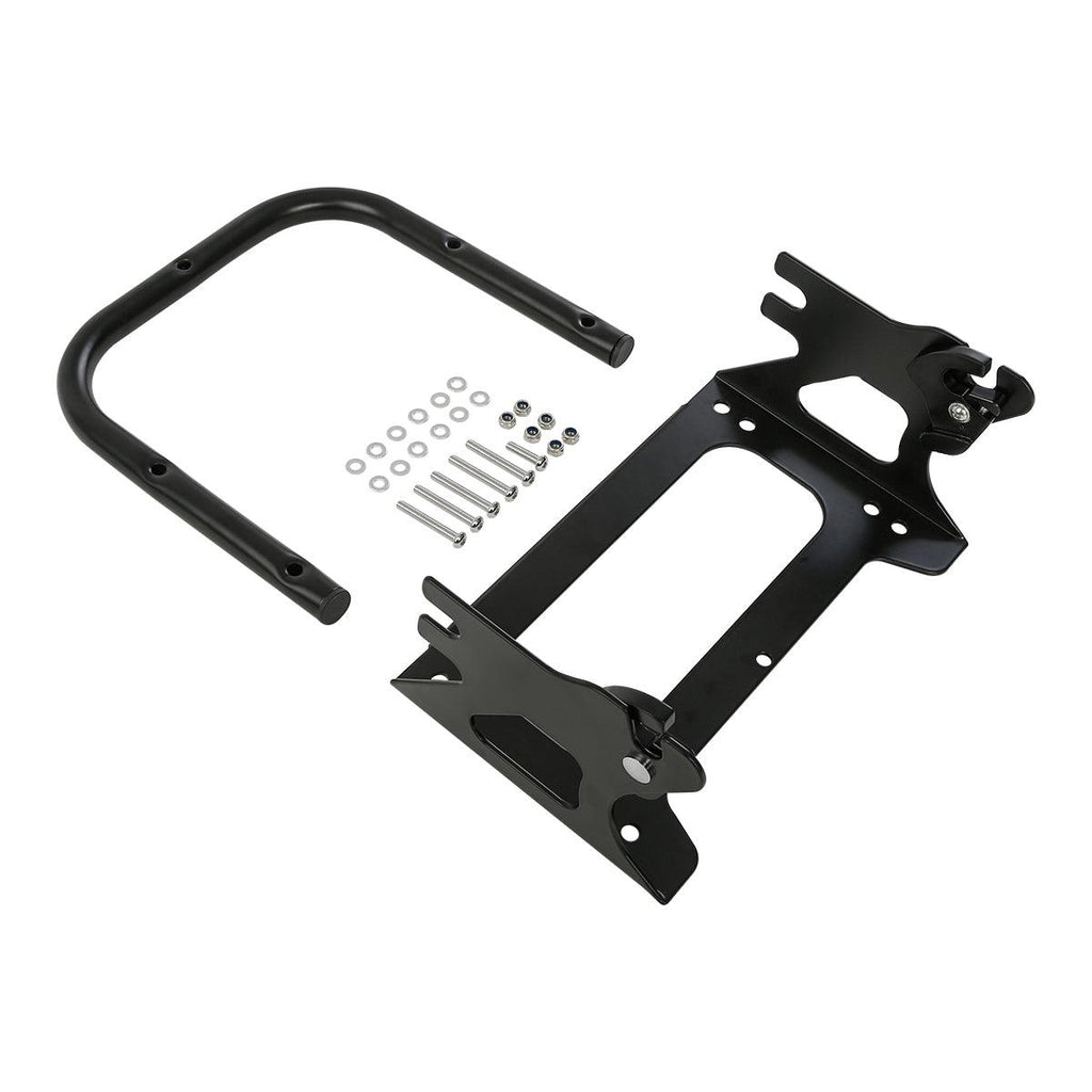 TCMT Detachable Two-Up Pack Mounting Rack Fit For Harley Tour Pak Touring 1997-2008 - TCMT