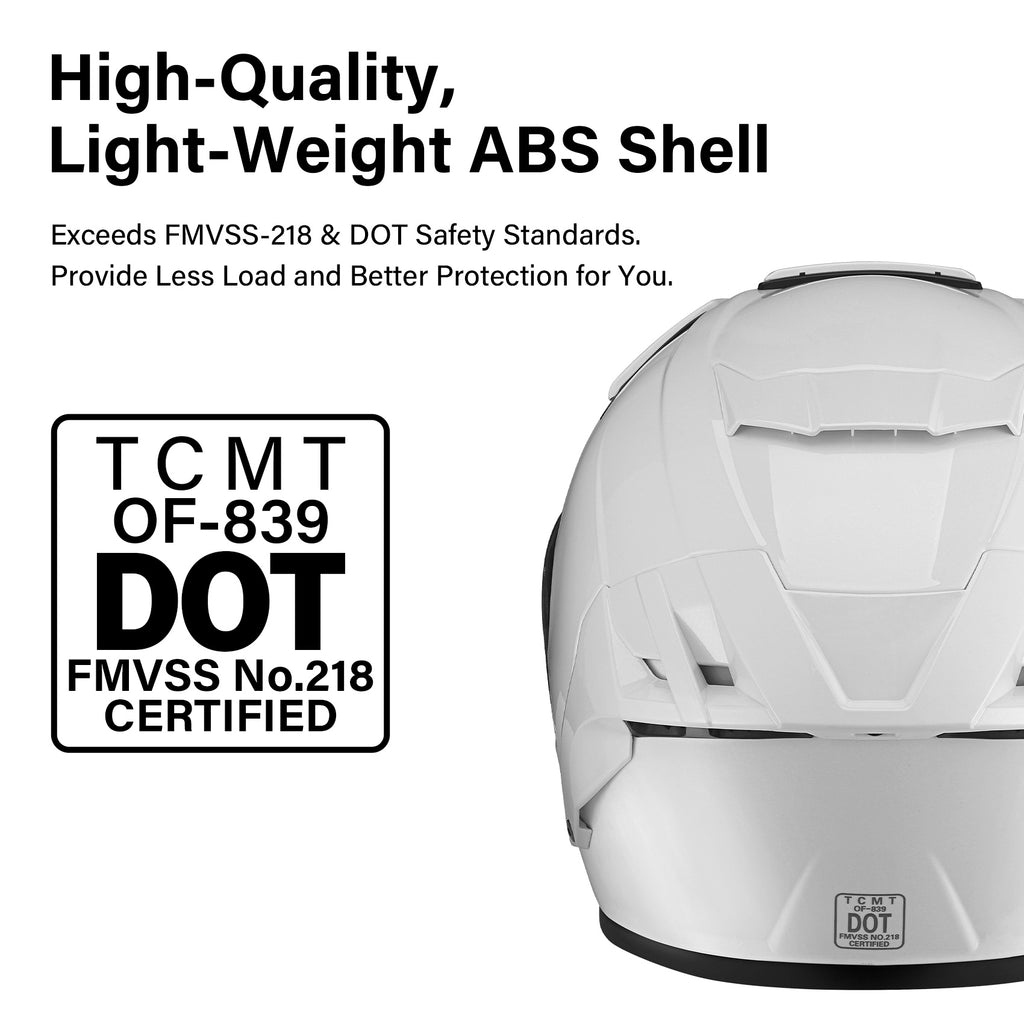 TCMT DOT 3/4 Open Face Motorcycle Adult Helmet Dual Visor Extra Shield Scooter TCMT DOT 3/4 Open Face Motorcycle Adult Helmet Dual Visor Extra Shield Scooter