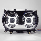 TCMT Dual LED Headlight Assembly Projector For Harley Road Glide 2015-2020 - TCMTMOTOR
