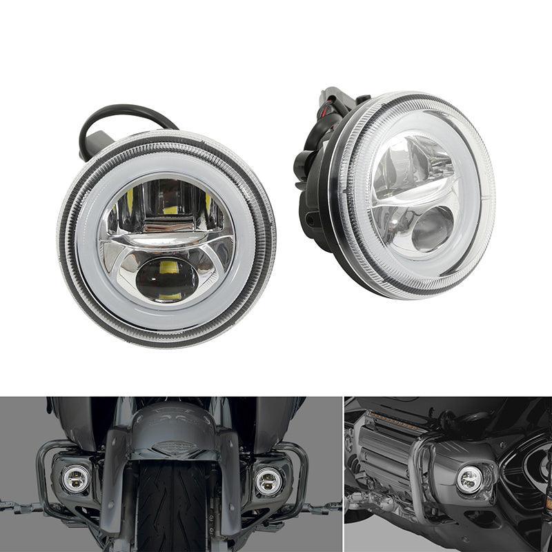 TCMT DOT LED Driving Fog Light Lamp Fit For Honda Goldwing GL1800
