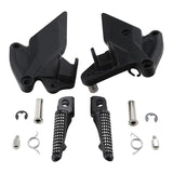 TCMT Driver Front Footpegs Footrest Bracket Fit For Kawasaki Z1000 '10-'21 - TCMT