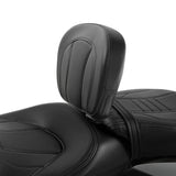 TCMT Driver Passenger Seat Backrest Pad Fit For Harley CVO Touring - TCMTMOTOR