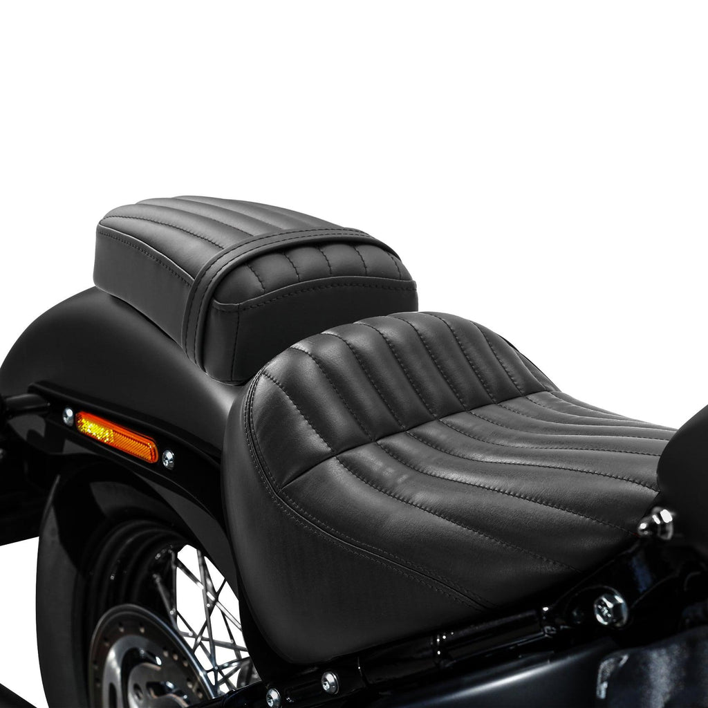 TCMT Driver Passenger Seat For Harley Softail Street Bob Softail Standard FXBB FXST, 2018-Later - TCMTMOTOR