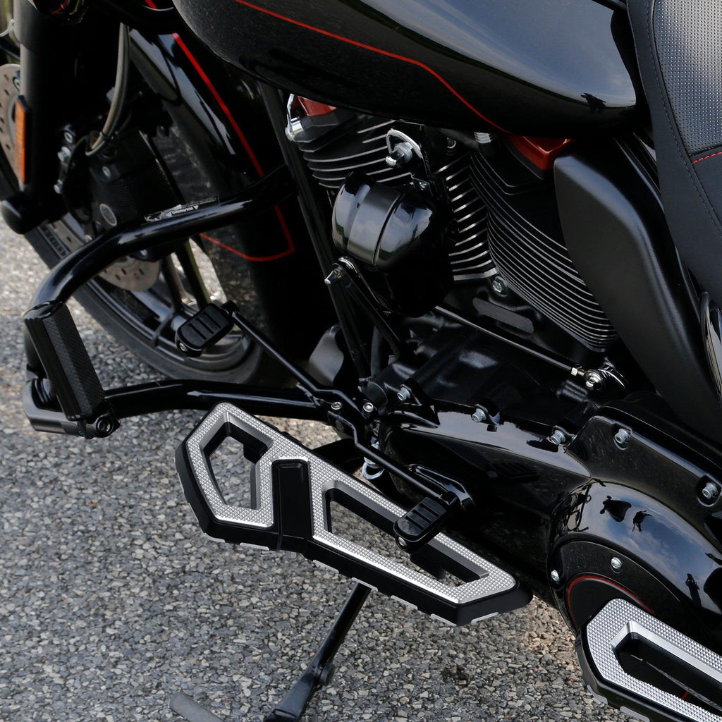 TCMT 1-1/4 32 mm korte, schuine Streamliner Highway-voetsteunen voor motorbescherming voor Harley TCMT 1-1/4 32 mm korte, schuine Streamliner Highway-voetsteunen voor motorbescherming voor Harley