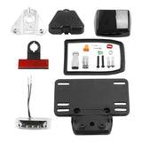 TCMT Fender LED License Plate Light Kit Fit For Harley Touring '14-'23 - TCMT