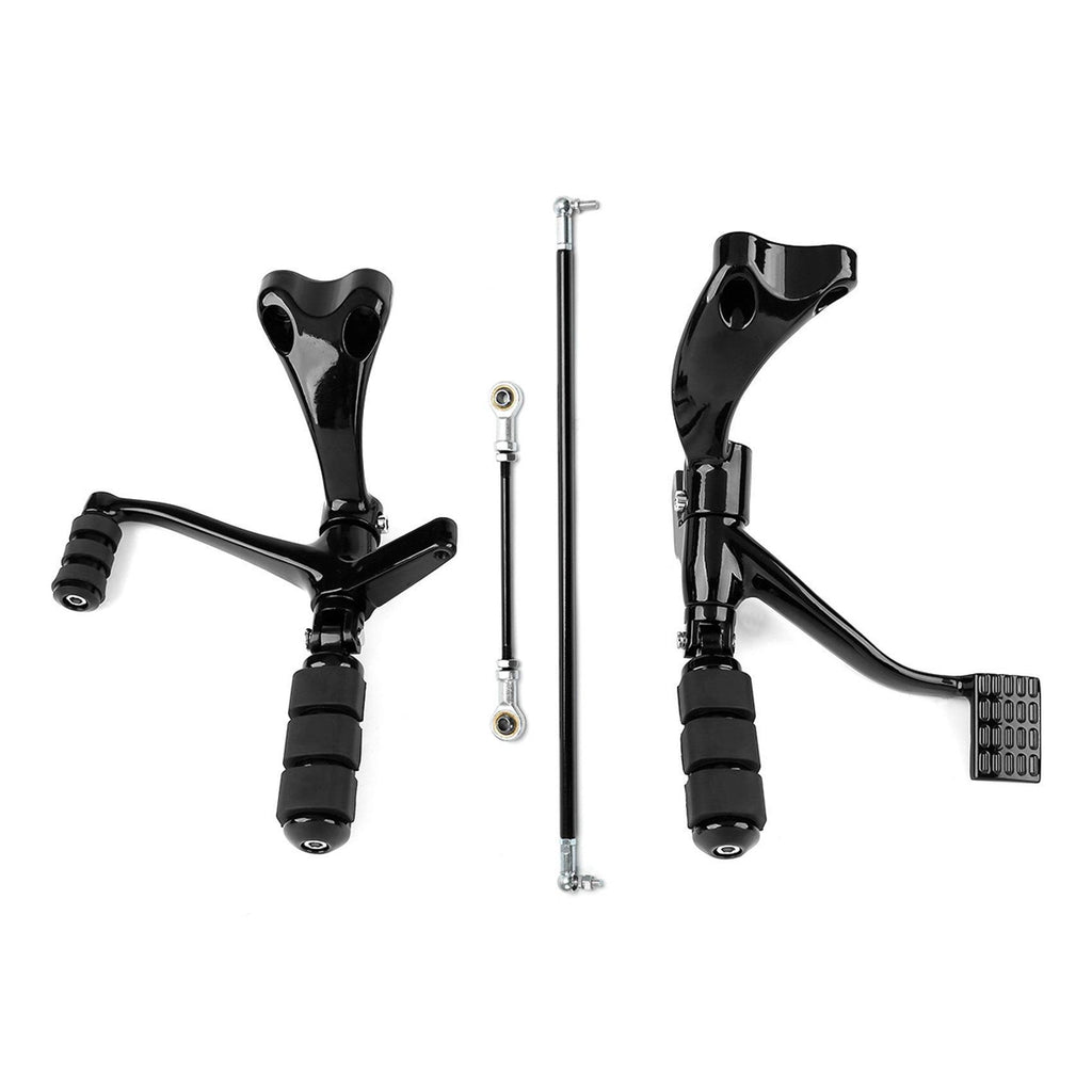 Forward Control Foot Pegs Linkages For Harley Sportster Rod XL883 1200