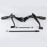 TCMT Forward Controls Footpegs Levers Linkages For Harley Sportster XL 883 XL1200 Iron 883 Iron 1200 - TCMTMOTOR