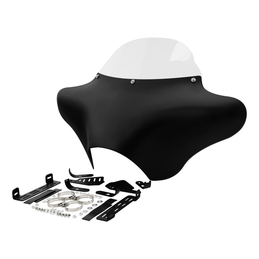 TCMT Front Batwing Outer Fairing with Windshield Mounting Brackets Hardwares Fit For Harley - TCMT