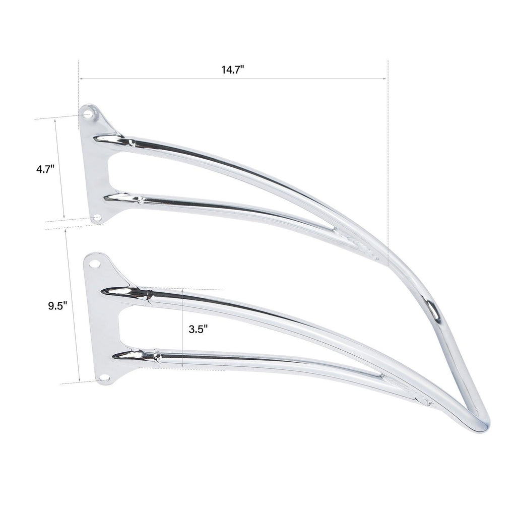 thumbnail image 2 of Chrome Front Fender Bumper For Indian Chieftain/Chief 2014-2017 & Roadmaster 2015-2023 – TCMT, 1-Year Warranty 2 of 4