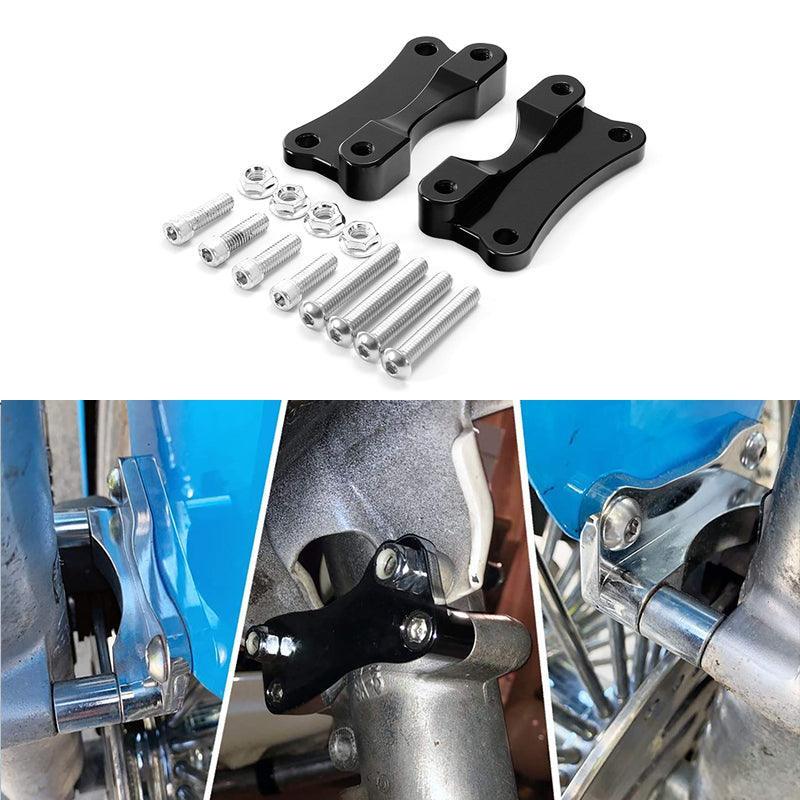 Front Fender Riser Kit TCMT Front Fender Risers Spacer Mount Kit Fit For Harley Touring '14-'23