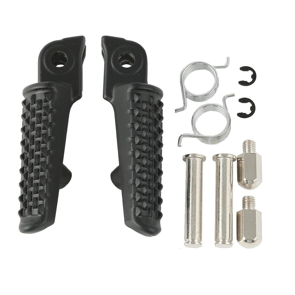 Aluminum Rear Footrest Foot Pegs – Fit Honda CBR1000RR 2004-2016 & CBR600RR 2003-2024, TCMT Black
