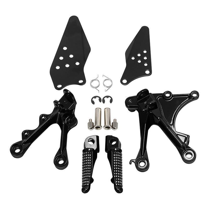 TCMT Front Footrest Pegs Bracket Fit For Kawasaki Ninja ZX6R '05-'08 Z