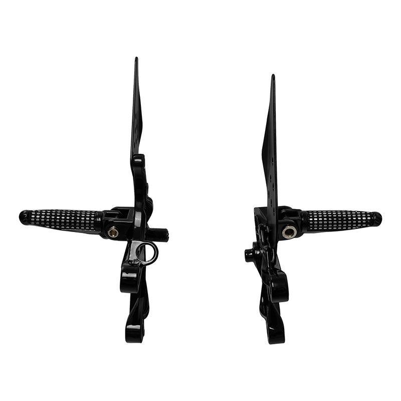TCMT Front Footrest Pegs Bracket Fit For Kawasaki Ninja ZX6R '05-'08 Z