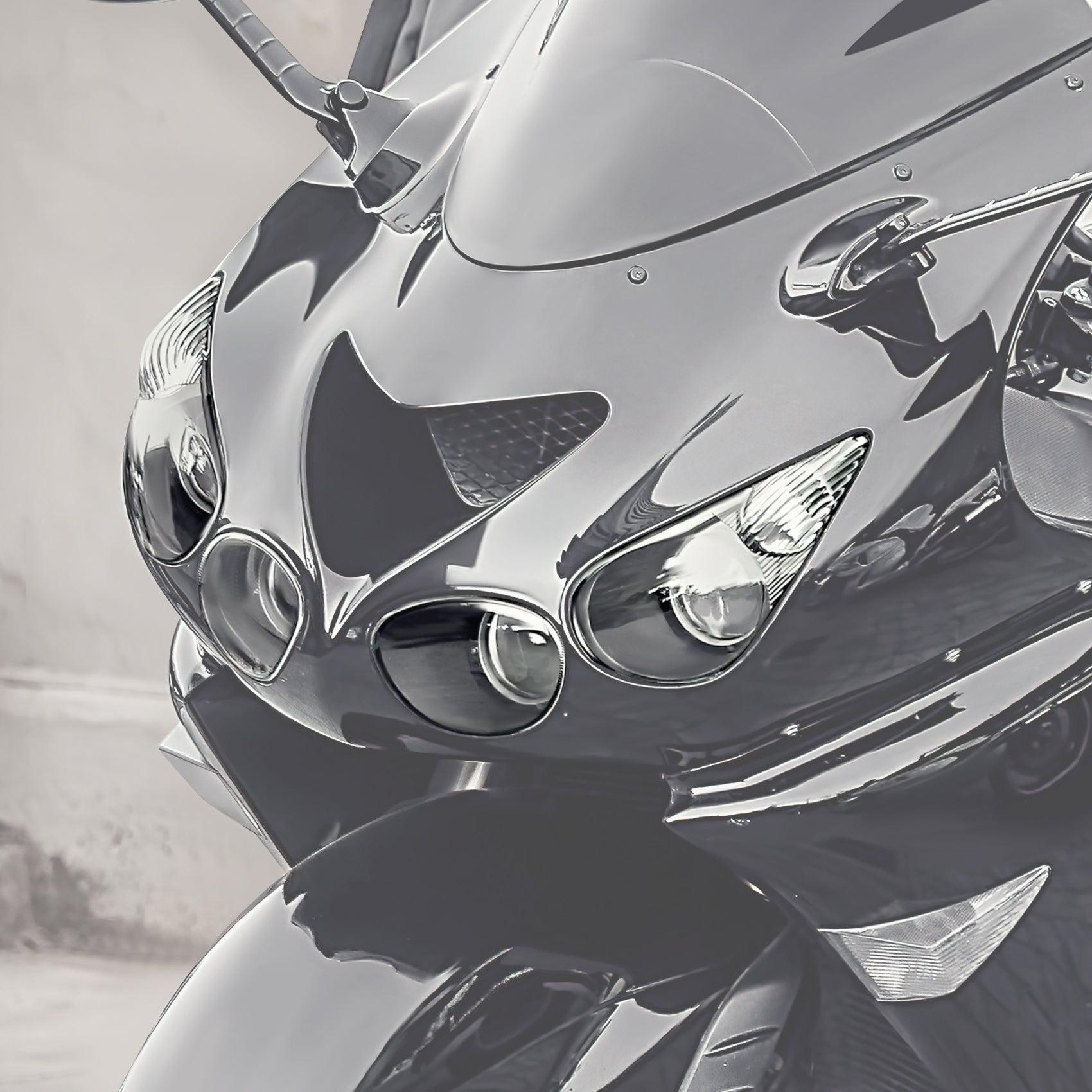 TCMT Front Headlight Headlamp Assembly Kit Fit For Kawasaki Ninja