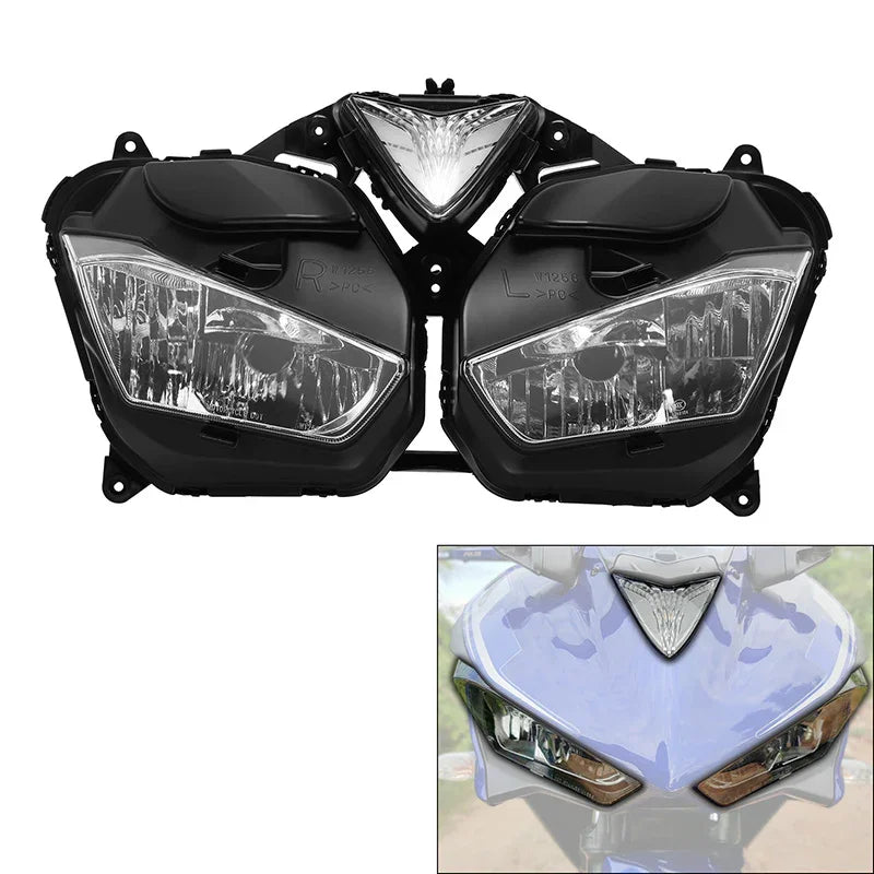 TCMT Front Headlight Light Lamp Assembly Fit For Yamaha YZF R3 YZF R25