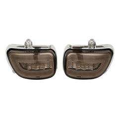 Clear LED Front Turn Signals For Honda Goldwing GL1800 (2001-2017) & F6B