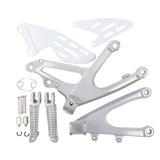 TCMT Front Rider Footrests Footpegs Bracket Set Fit For YAMAHA YZFR1 '07-'08 - TCMT