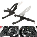 TCMT Front Rider Footrests Footpegs Bracket Set Fit For YAMAHA YZFR1 '07-'08 - TCMT