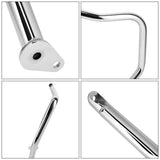 TCMT Gloss Black/Chrome Engine Guard Crash Bar Fit For Indian '20-'26 - TCMT