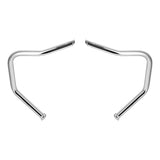 TCMT Gloss Black/Chrome Engine Guard Crash Bar Fit For Indian '20-'26 - TCMT