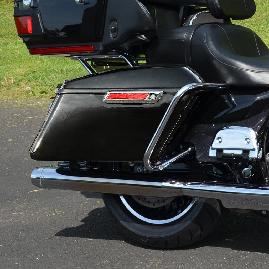 TCMT Hard Saddlebags Fit For Harley Touring 2014-2022 Glossy Black - TCMTMOTOR