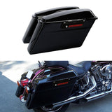 TCMT Hard Saddlebags W/Latch Fit For Harley Touring '93-'13 - TCMT