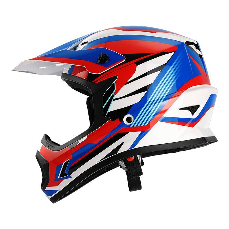 KnightA『2022Summer』 TCMT Hurricane Knight DOT Youth Full Face Helmet