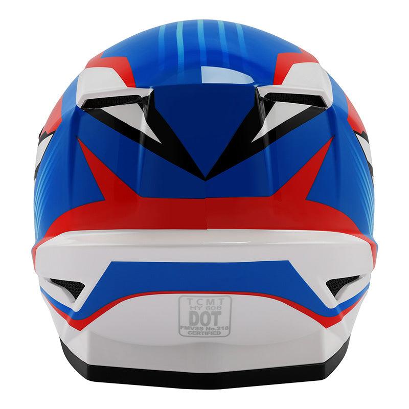 KnightA『2022Summer』 TCMT Hurricane Knight DOT Youth Full Face Helmet