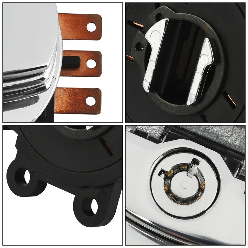 TCMT Ignition Switch Keys Fit For Harley Road King Softail Dyna