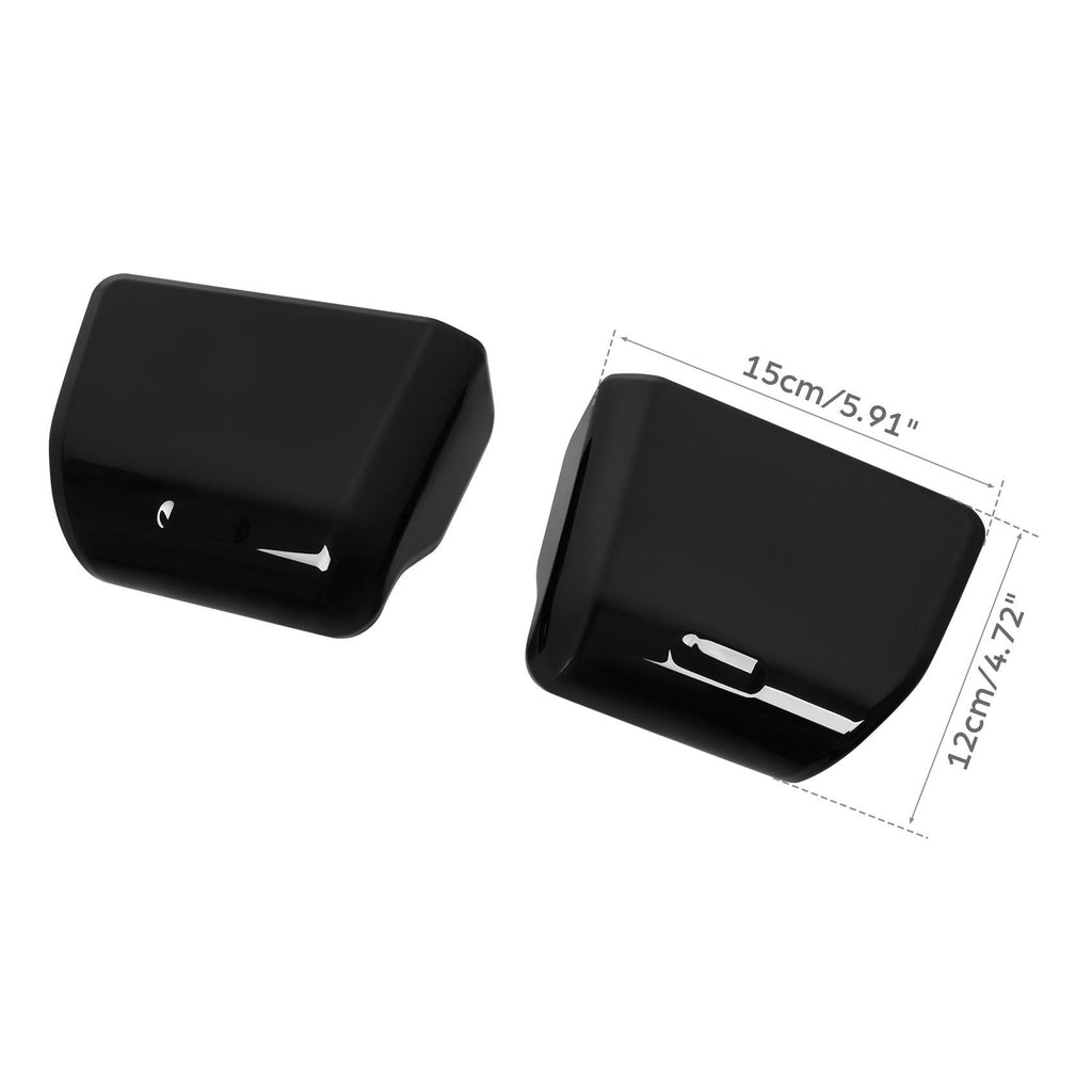 Motorcycle Gloss Black Lower Vented Leg Fairing Glove Box For Harley Touring Street Glide Ultra