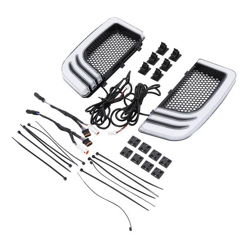 LED Fairing Lower Grill Turn Signal Running Light For Harley LED Fairing Lower Grill Turn Signal Running Light For Harley
