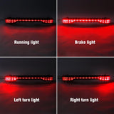 TCMT King/Chopped Trunk LED Brake Turn Tail Light Lamp For Harley Touring '14-'24