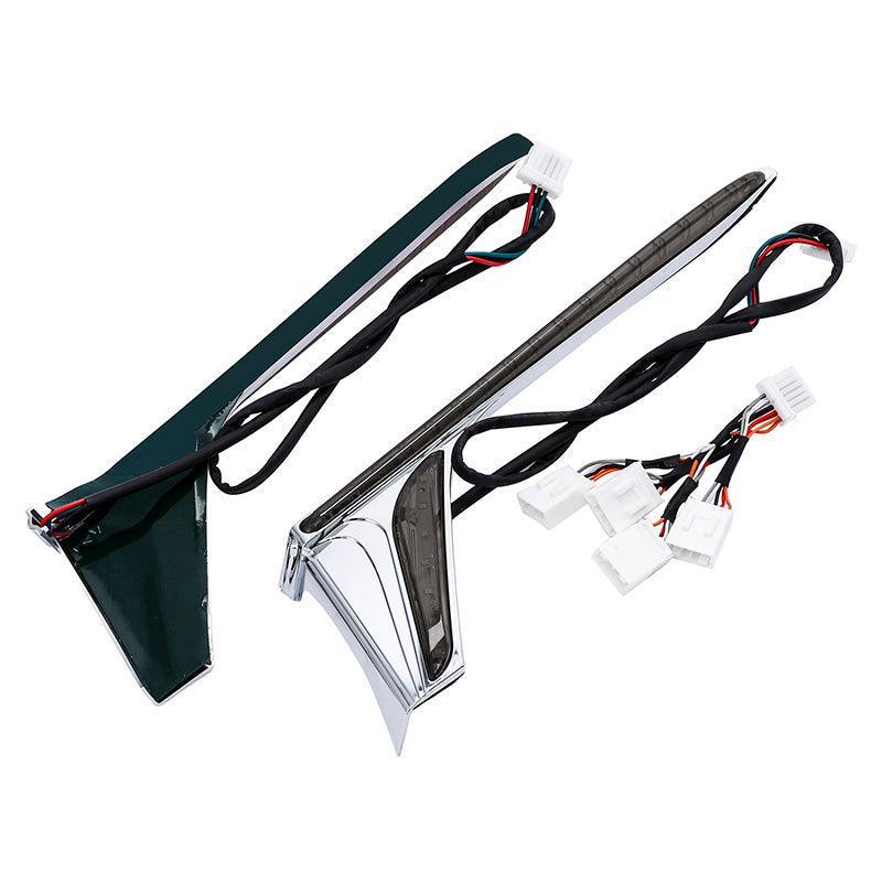 TCMT LED Run Brake Rear Light Vertical Strips Fit For Honda Goldwing 1