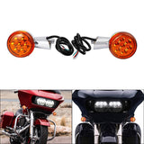 TCMT LED Turn Signals Light Bracket 4 Wires Fit For Harley Road Glide FLTR '15-'23 - TCMT