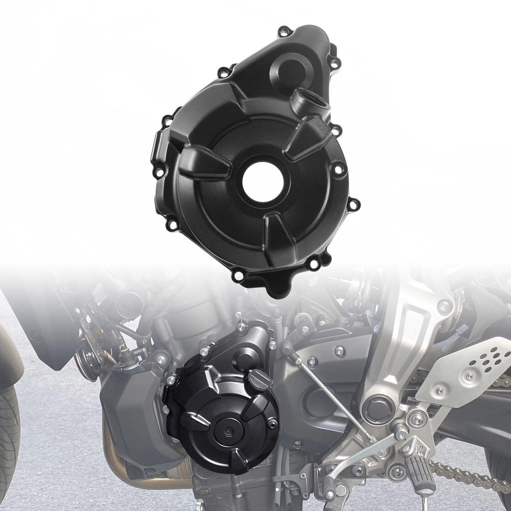 TCMT Left Engine Stator Crankcase Cover Fit For Yamaha FZ07 2015-2017 MT07 XSR700 2018-2022 TENERE 700 2021-2022 - TCMT