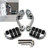 1-1/4" Highway Foot Pegs For Harley Touring - Street Glide, Road King, FLHR, FLHX