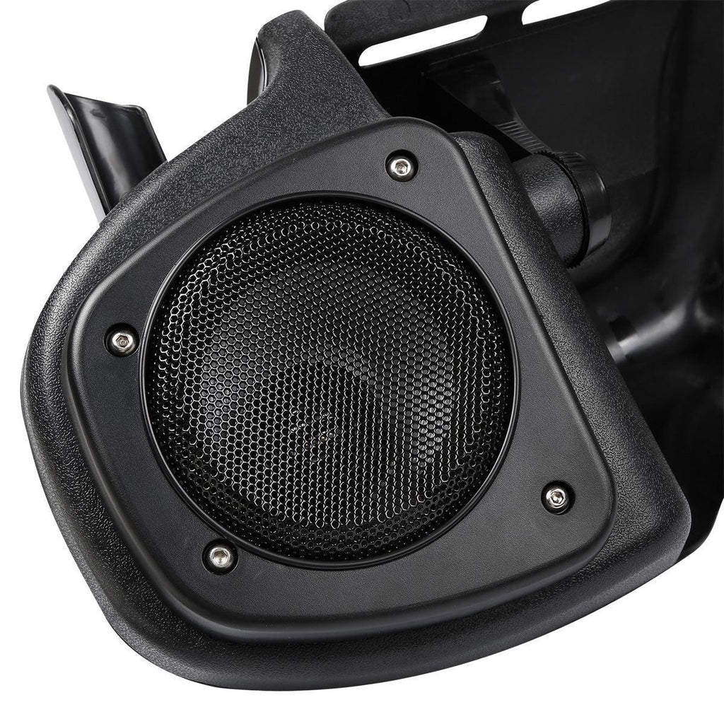 Carénage De Jambes Avec Prise D'air Pour Harley Touring 1983-2013 - Noir Mat, En ABS, Avec Boîte à Gants Et Volets Réglables - 4
