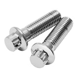 TCMT M10x1.5 Metric Chrome Front Brake Caliper Bolts Kits Fit For Harley Touring - TCMT