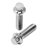 TCMT M10x1.5 Metric Chrome Front Brake Caliper Bolts Kits Fit For Harley Touring - TCMT