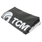 TCMT Motorcycle Cover Waterproof Rain Dust UV Protector Heat Insulation Black Silver - TCMT