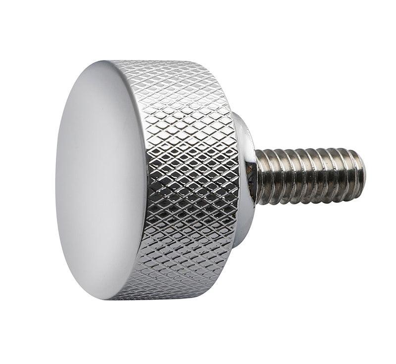 Pair Of Seat / Luggage Rack Bolts For Harley Dyna, Softail, Touring, Sportster – Black & Silver